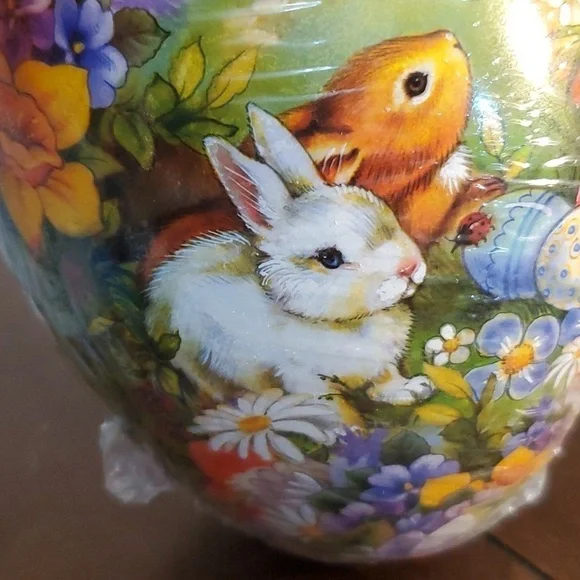 🍒 VINTAGE GERMAN PAPER EGG - Picture 9 of 14